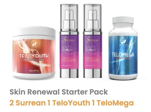 Skin Renewal Starter Pack — 2 Surrean, 1 TeloYouth, 1 TeloMega
